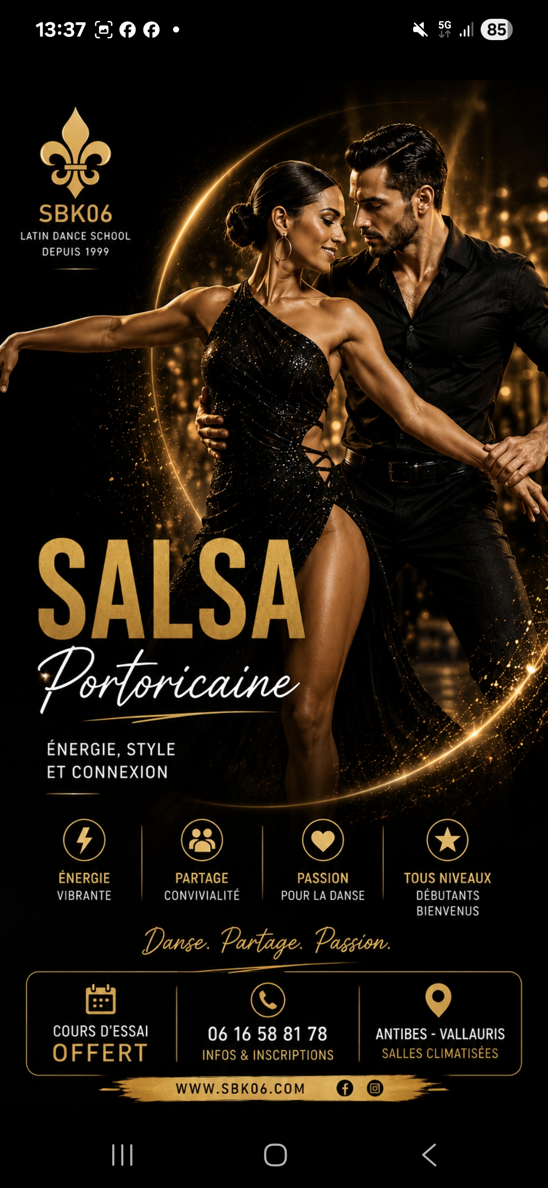 SALSA PORTORICAINE ON 2 